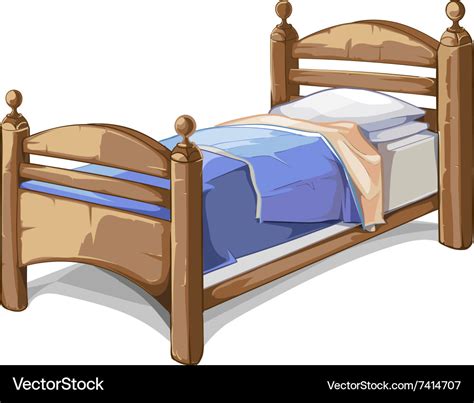 bed cartoon image.